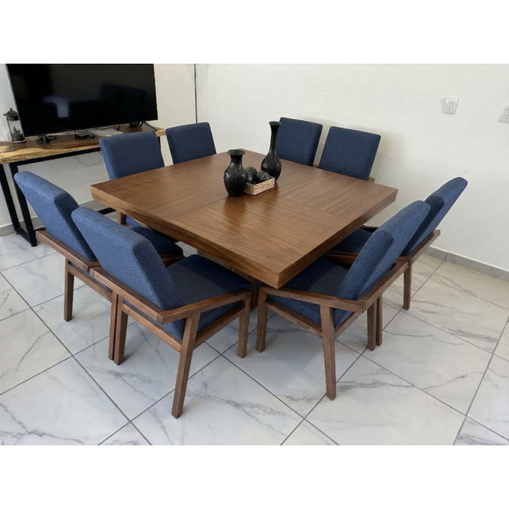 Comedor Lyra Cuadrado - Azul